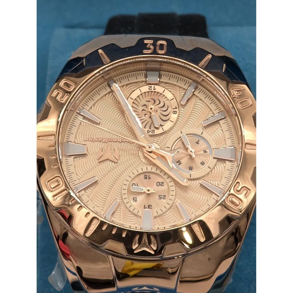 NEW🔥🔥🔥TechnoMarine Cruise Unisex Watch 40mm Black White Brown Straps‎ #0361